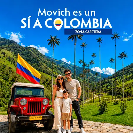 Movich es un SÍ a la Zona Cafetera