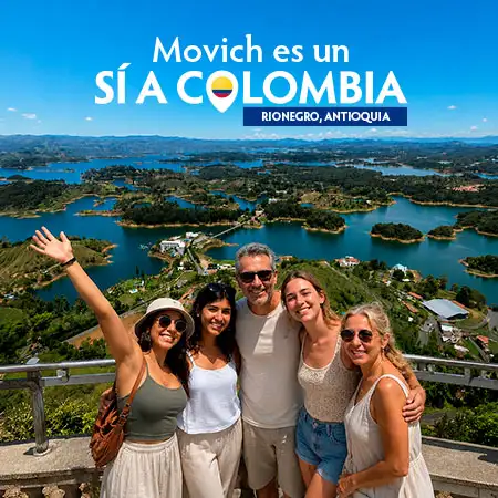 Movich es un SÍ a Medellín y Rionegro