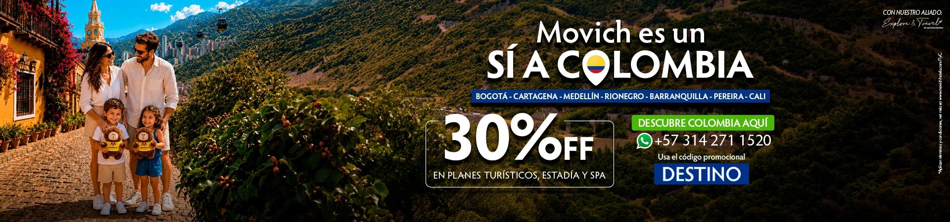 Movich es un Sí a Colombia